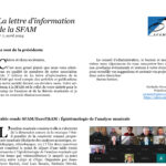 La lettre d’information de la SFAM n° 7 (avril 2024)