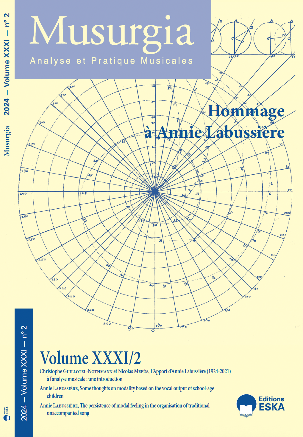 Lire la suite à propos de l’article Musurgia XXXI/2