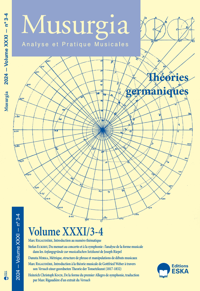 You are currently viewing Musurgia XXXI/3-4