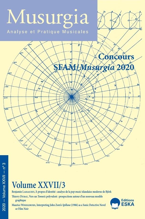 Lire la suite à propos de l’article Musurgia XXVII/3 – Concours SFAM/Musurgia 2020